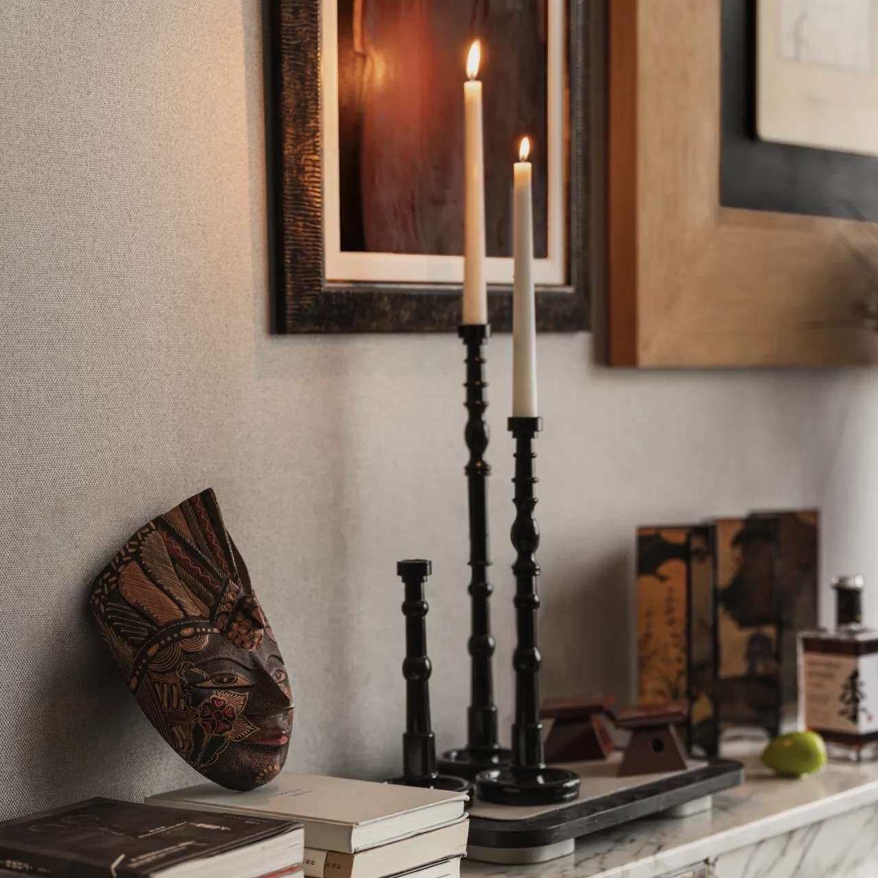 法式金属烛台摆件客厅桌面茶几玄关软装售楼处创意样板间装饰品,3C数码配件,其它配件,淘宝优惠券,粉丝福利购,淘宝优惠卷
