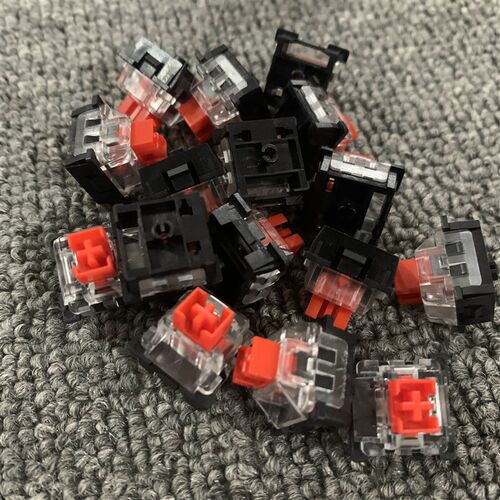 高特机械键盘光轴轴体插拔网吧防水红外感应黑青茶红轴富勒腹灵用