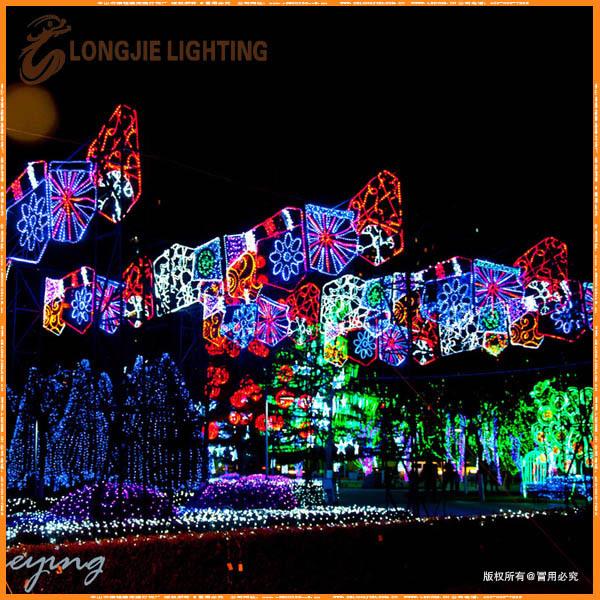 LED图案跨街灯 LED过街灯 LED灯光隧道灯 led平面灯双面发亮