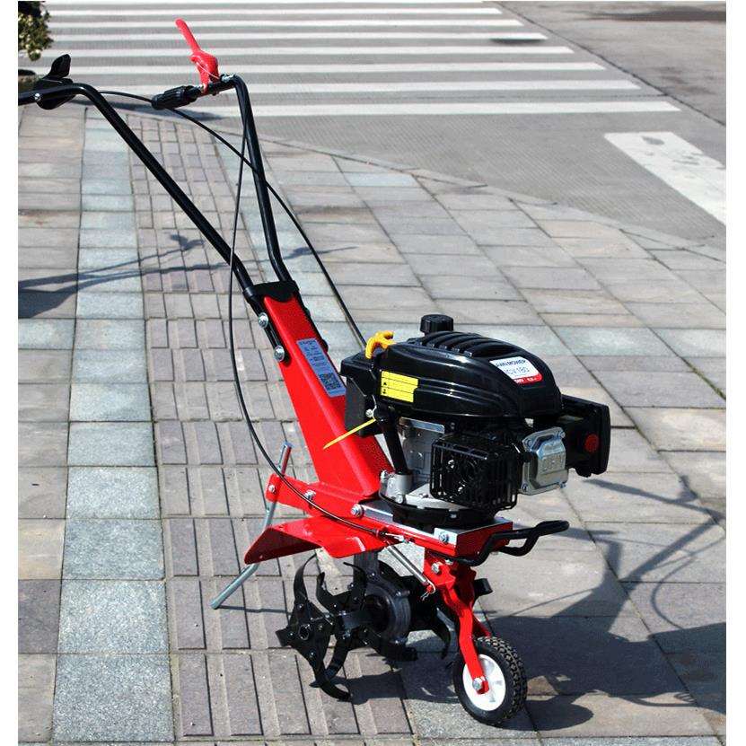 厂家直销四冲程汽油微耕机小型家用大棚果园松土除草机农用打田机