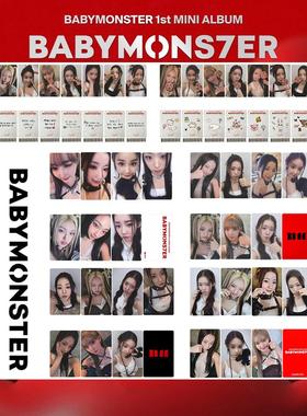 宝怪BABYMONSTER组合周边小卡BABYMONS7ER小卡特典卡郑雅娴