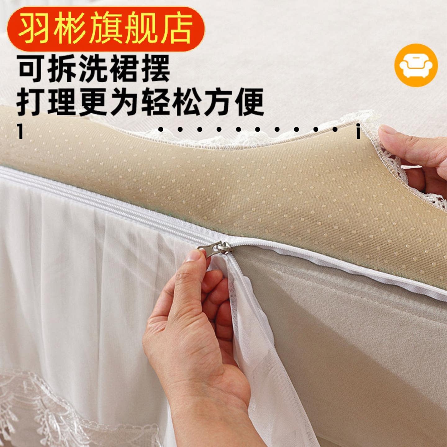 沙发垫四季新款异形防水可拆卸沙发套罩贵妃盖布靠背打理更方便