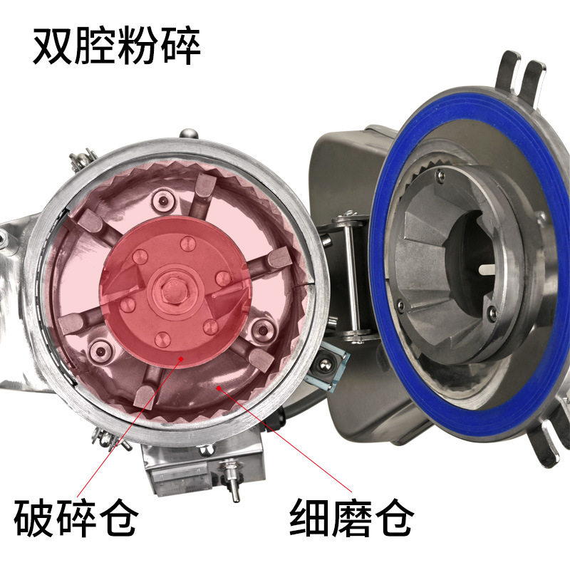 永历 流水式粉碎机中药材三七超细磨粉商用小型研磨打粉YF3-1A,厨房电器,商用磨粉机/药材粉碎机,淘宝优惠券,粉丝福利购,淘宝优惠卷
