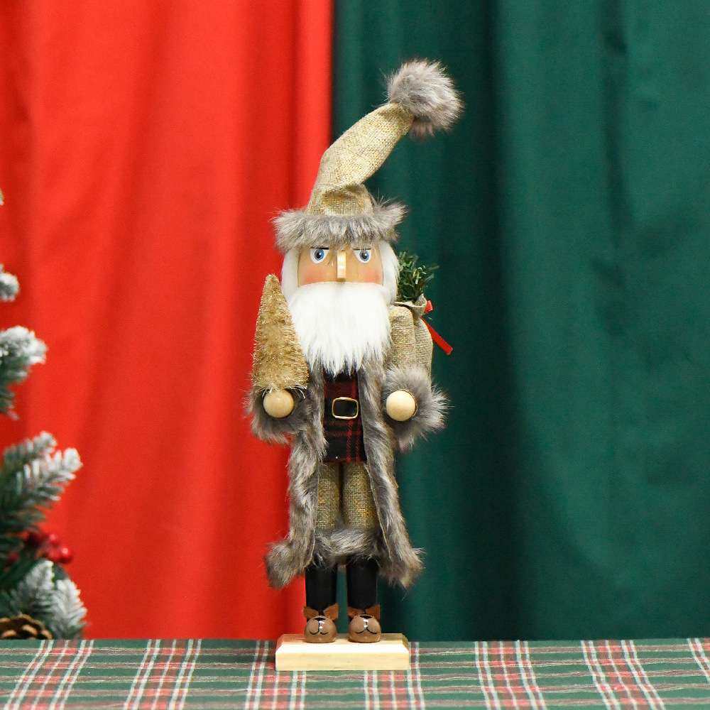 24年新款圣诞老人木偶兵胡桃夹子木偶士兵圣诞节装饰家居创意摆件,3C数码配件,其它配件,淘宝优惠券,粉丝福利购,淘宝优惠卷