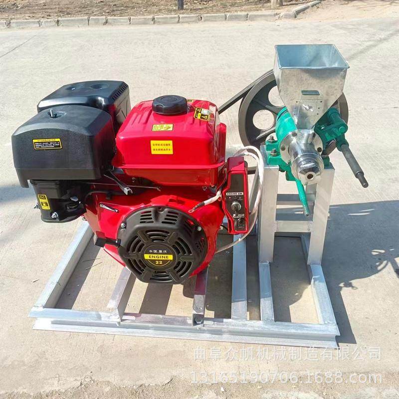 五谷杂粮膨化机玉米大米空心棒江米条汽油摆摊商用爆米花机