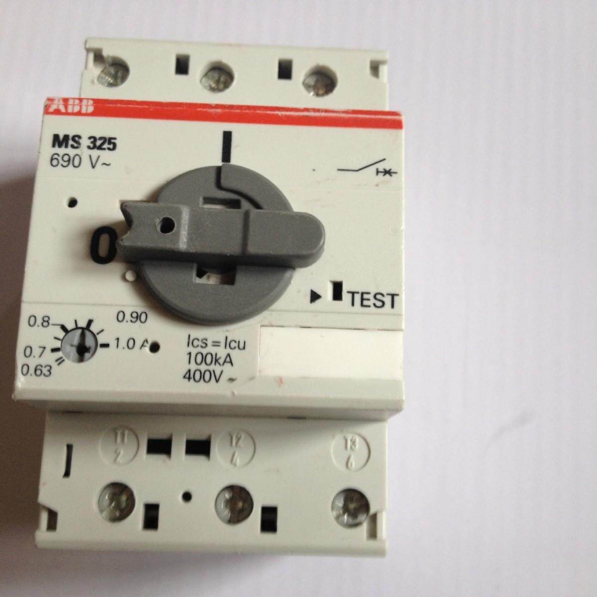 ABB马达保护器 MS325-9 MS325-25 MS325-2.5