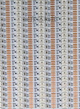 led柔性灯带4MM 3535min窄板i灯带5V 60灯SK6812内置幻彩全彩灯条
