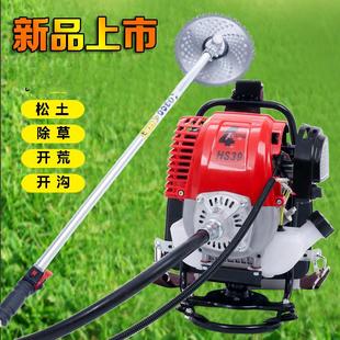 新款割草机格致动力四冲程小型家用汽油机开荒收割机