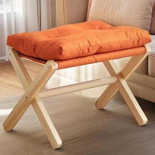 家用小凳子矮凳客厅茶几凳实木小板凳放腿沙发凳脚托门口换鞋 凳子