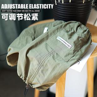 餐饮咖啡花店画画工作服 家务防脏办公室护袖 袖 套薄男女上班套袖