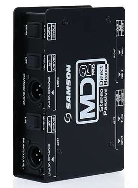 SAMSON山逊MD1 MD2 PRO贝斯键盘单块MCD2 MDA1吉他效果器演出DI盒