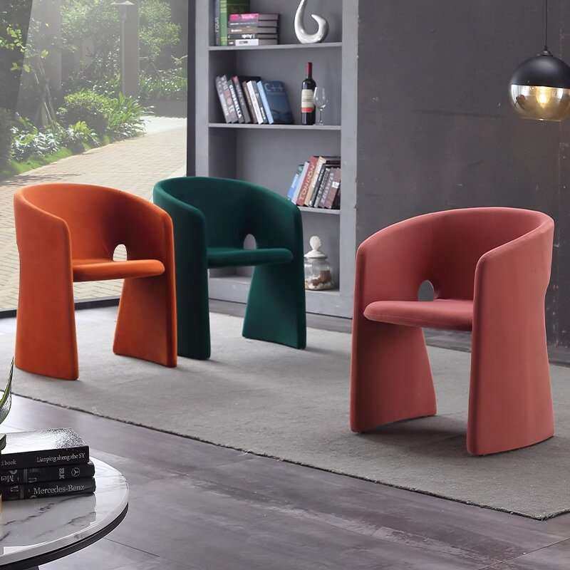 酒店接待咖啡厅餐厅设计师沙发椅子异形单人休闲椅小户型轻奢,3C数码配件,其它配件,淘宝优惠券,粉丝福利购,淘宝优惠卷