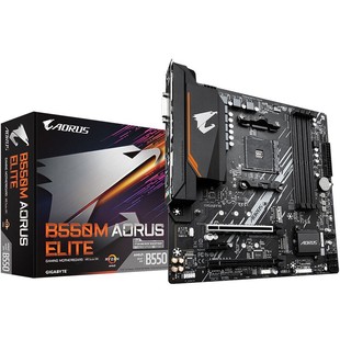 技嘉B550M AORUS ELITE小雕主板游戏台式电脑主板适用5700X/5800X