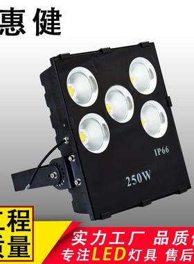 惠健150W200W250W300W400WLED聚光投光户外灯球场体育广场泛光灯