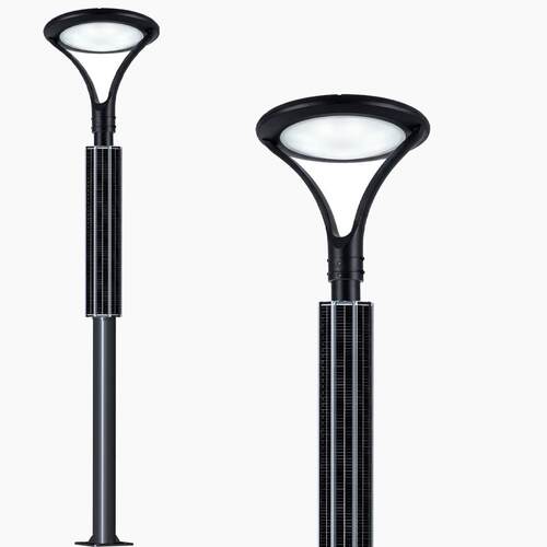 6M集成光伏板200w solar street light太阳能路灯3米太阳能庭院灯