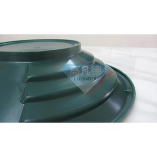 350*76mm 绿色人工淘金工具 绿色筛金盆矿业物探仪器