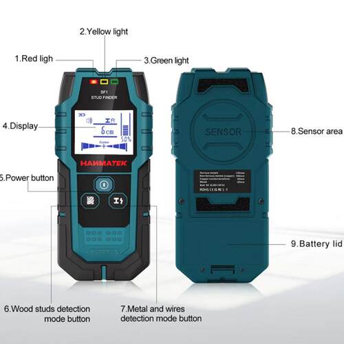 Hot sell HANMATEK Wood Studs Finder Metal Measurement Finder