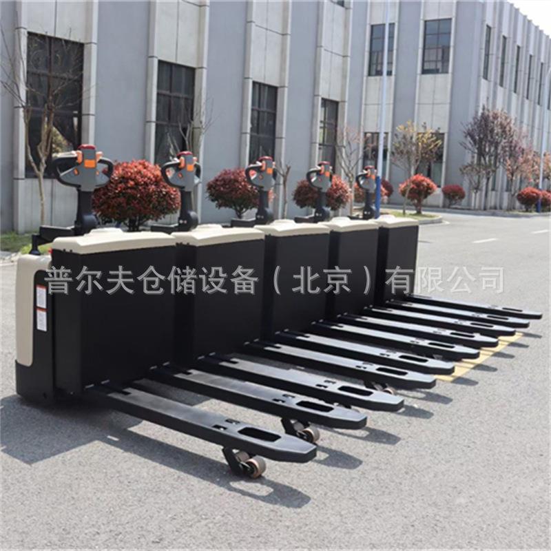 非标2吨全电动搬运车3吨锂电地牛工地加长液压车电瓶叉车