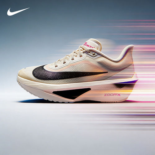 Nike耐克女鞋ZOOM FLY 6碳板运动鞋缓震回弹公路跑步鞋FN8455-102