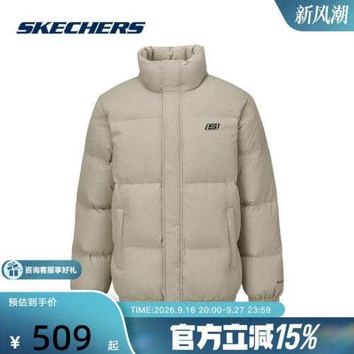SKECHERS(斯凯奇)新品2026冬中性羽绒外套 L426U045-06L4