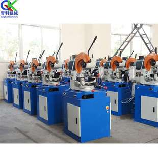 全自动钢管切管机 金属方管圆管切断锯 台式金属锯片切割下料锯