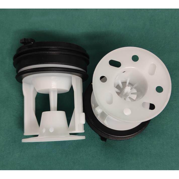 适用海尔惠而浦海信容声滚筒洗衣机排水泵排污口盖子过滤器网水堵