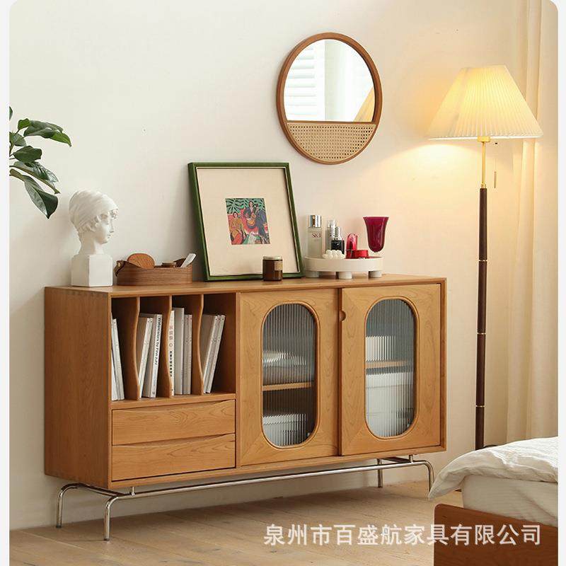 北欧实木餐边柜家用小户型不锈钢悬浮落地柜客厅简约收纳储物柜,鲜花速递/花卉仿真/绿植园艺,割草机/草坪机,淘宝优惠券,粉丝福利购,淘宝优惠卷