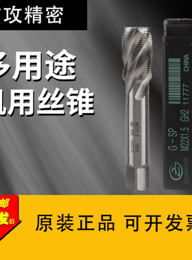 ZG进口细牙螺旋丝攻机用M18M20M21M22m24*0.5/0.75*1X1.25/1.5*2
