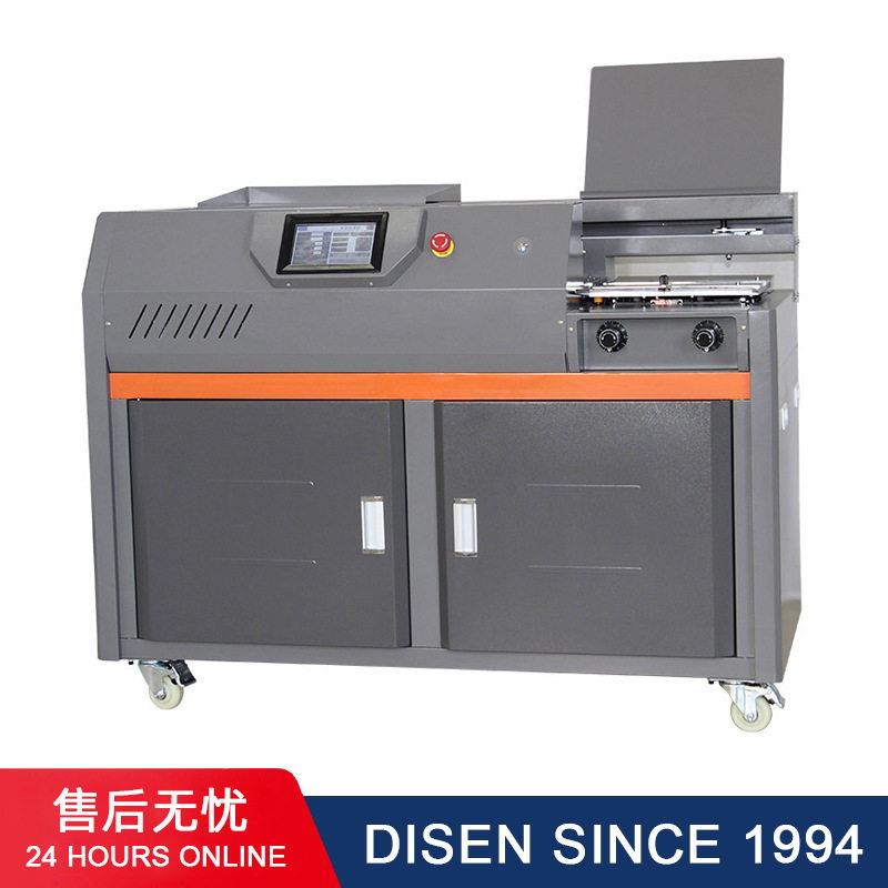 课本书籍免打孔智能无线热熔胶订机A4胶装机60FBookgluebinder