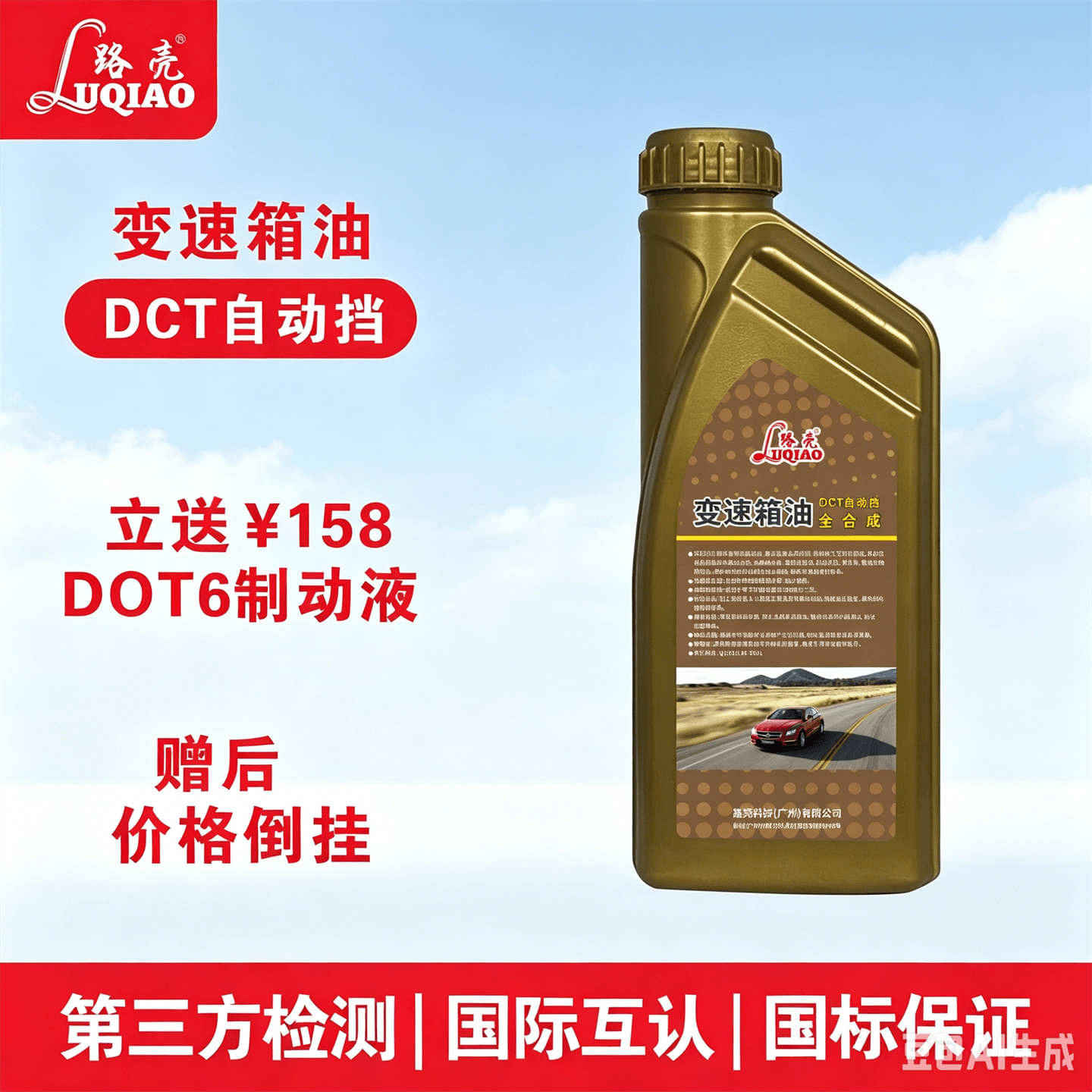 路壳全合成DCT双离合变速箱油