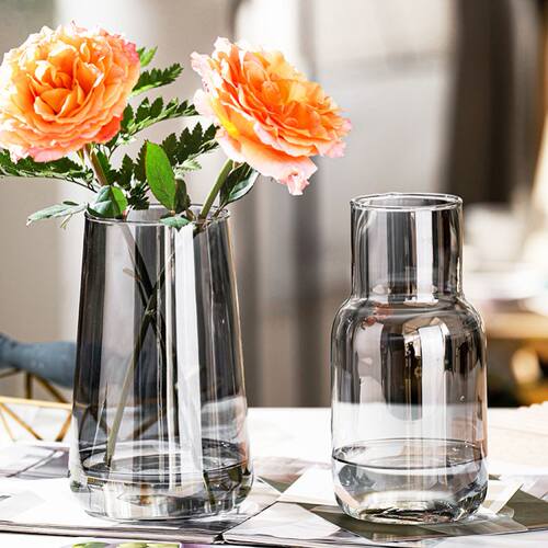 Flower Vase Decoration Home Plastic Vase White Imitation Cer