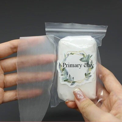 100g Crystal Resin Clay Air Dry Translucent Clay Polymer Lig