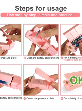 Mini Heat Bag Sealing Machine Package Sealer Bags Thermal Pl