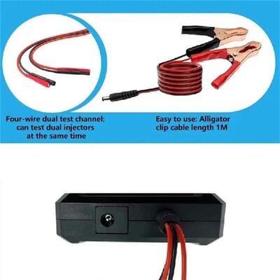 AB-Upgraded Fuel Injector Tester & DIY Cleaning Tool -