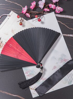 Chinese style fan folding fan blank advertising fan dancefan