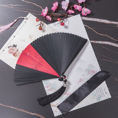 Chinese style fan folding fan blank advertising fan dancefan