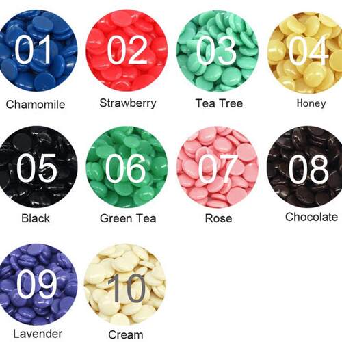 100g BlueZoo Rapid body hair removal wax beans