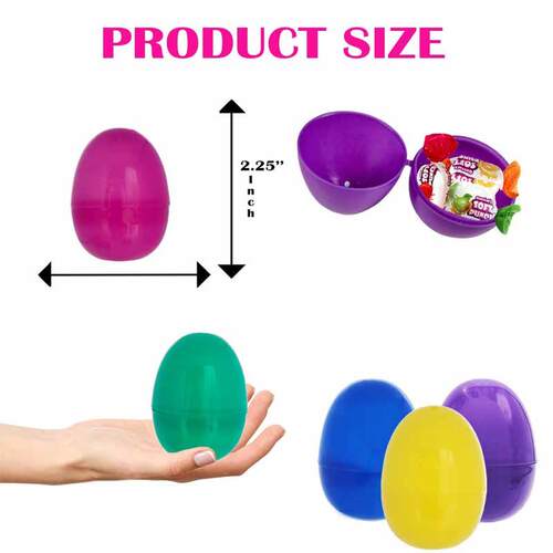 500pcs Easter eggs Fillable Easter decorations Hunting eggs