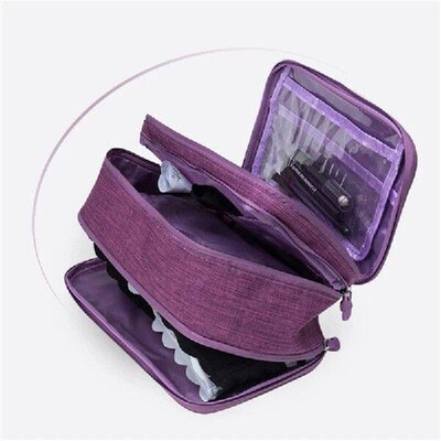 Women Foldable Divider Organizer Bra Box Travel Necessity