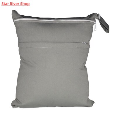 26Colors Printed Double Zippered Wet/Dry Bag Waterproof Wet