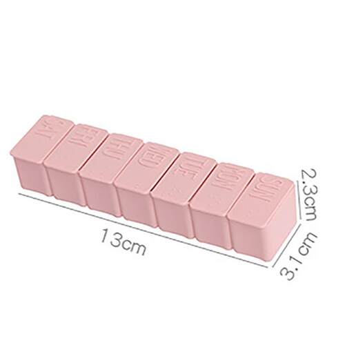 7 Day Weekly Pill Box Medicine Holder Storage Organizer Cont