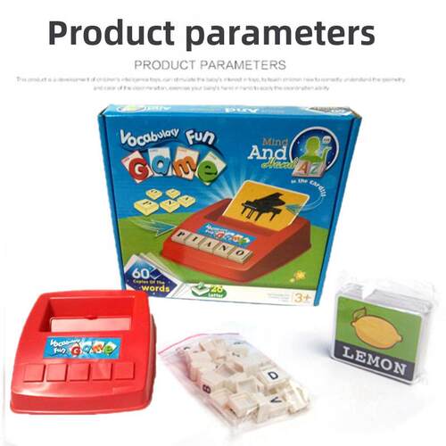 Toys English alphabet game machine Childrens educational
