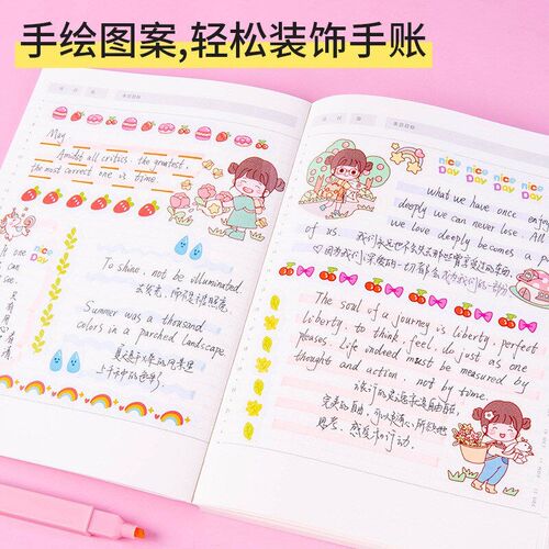 CandyColored Lace Stickers Creative Hand Account Stickers Cu