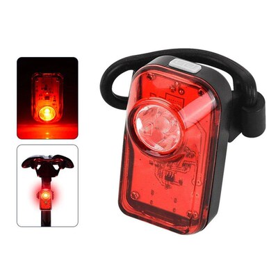 Bicycle Light Rechargeable USB LED Bike Tail Light Waterproo