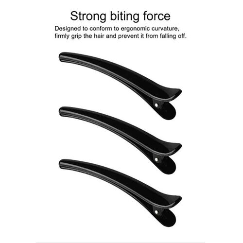 10Pcs/Set Plastic Edge Clip Hairpin Accessories Plus Size 8C