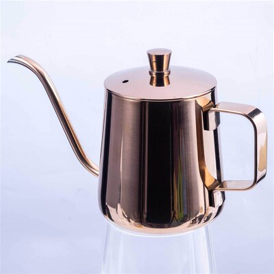 Coffee Tea Pot 304 Stainless Steel Long Narrow Gooseneck