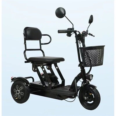 350W 3 Wheels 10 Inch Folding Electric Mobility Scooter EU W