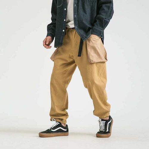 New mens compass stitching trousers plus size workwear casu