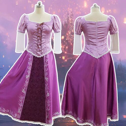 Tangled Rapunzel Women Long Hair Prince Cotume Copl Cotume