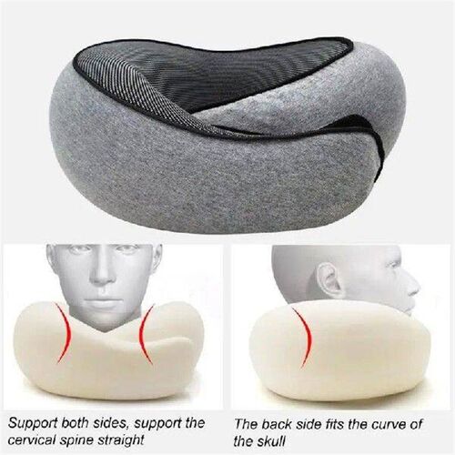 Memory Foam Neck Pillow Cervical Vertebra Travel Portable